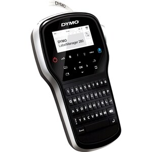 Dymo LabelManager 280 Elektronischer Etikettendrucker - Thermotransfer - Klebefilm, Aufkleber - 6 mm, 9 mm, 12 mm - LCD Bi