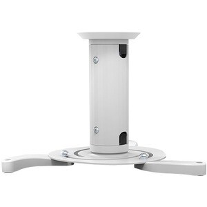 Ce support plafond pour projecteur NewStar universel, modèle BEAMER-C80WHITE, vous permet de monter un projecteur/beamer a