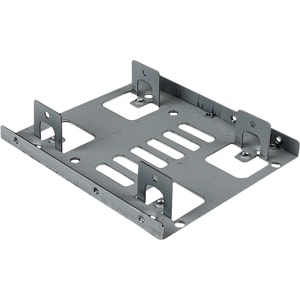 StarTech Dual 2.5" to 3.5" HDD Bracket for SATA Hard Drives, 2 Drive 2.5" to 3.5" Bracket for Mounting Bay, TAA - Mount tw