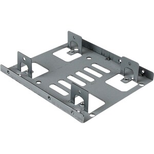StarTech.com Staffa per doppio HDD da 2,5" a 3,5" per dischi rigidi SATA - Staffa per 2 dischi da 2,5" a 3,5" per montaggi