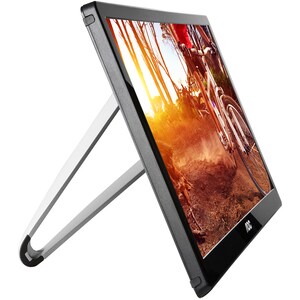 AOC E1659FWU 16" Class HD Monitor LCD - 16:9 - 40.6 cm (16") Viewable - LED Backlight - 1366 x 768 - 16,7 milhões de cores