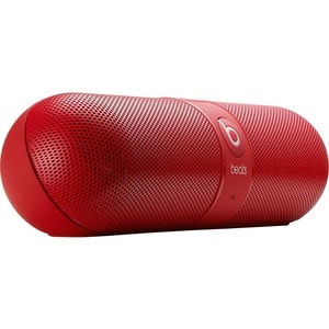 Beats by Dr. Dre Pill Portable Bluetooth Speaker System - Red - Near Field Communication - Battery Rechargeable - USB