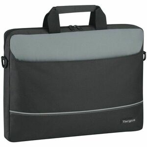 Targus Intellect TBT238EU Carrying Case (Messenger) for 39.6 cm (15.6") Notebook - Black, Grey - Polyester Body - Shoulder