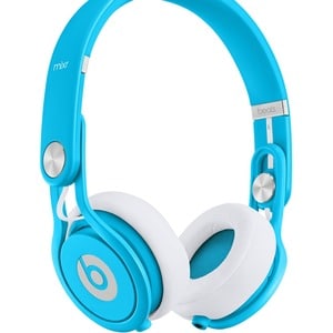 Beats by Dr. Dre Mixr Wired Over-the-head Stereo Headset - Light Blue - Binaural - Circumaural - 161.5 cm Cable - Mini-pho