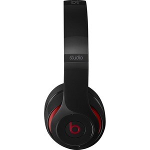 Beats by Dr. Dre Studio Wired Over-the-head Stereo Headset - Black - Binaural - Circumaural - 136.1 cm Cable - Mini-phone 