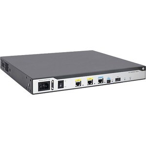 HPE MSR2004-24 AC Router - 27 Ports - 27 RJ-45 Port(s) - 5 - 1 GB - Gigabit Ethernet