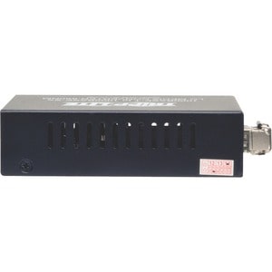 Tripp Lite LC Multimode Fiber Media Converter Gigabit RJ45 10/100/1000 550M 850nm - 1 x Network (RJ-45) - 10/100/1000Base-