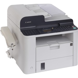 Canon i-SENSYS FAX-L410 Laser Multifunction Printer - Monochrome - Copier/Fax/Printer/Telephone - 25 ppm Mono Print - 1200