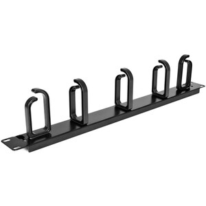 StarTech.com Panneau de gestion de câbles 1U 19" pour rack - Guide pour câbles en métal - Panneau gestion câble - 1U Haute