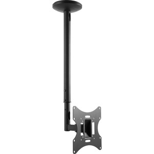 Fixation au plafond Neomounts Neomounts Pro FPMA-C060BLACK pour Ecran Plat - Noir - Réglable en hauteur - 58,4 cm à 132,1 