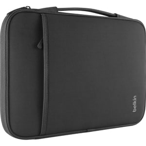 Belkin Tasche (Sleeve) für 33 cm (13 Zoll) Notebook - Schwarz - Neopro Außenmaterial - Fleece Innenmaterial - Kratzfestes 