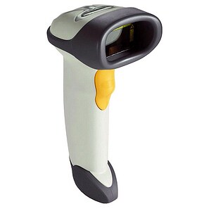 LS2208 - Cableado - Óptica: 1D Laser Standard Range - Color: Blanco - IP41 - (Kit USB: Incluye lector LS2208-SR20001R y el