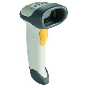 Zebra Symbol LS2208 Handheld Barcode Scanner - Cable Connectivity - White - 100 scan/s - Laser - Linear - Bi-directional -