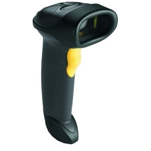 Zebra LS2208 Handheld Barcode Scanner - Cable Connectivity - Black - 100 scan/s - Laser - Linear - Bi-directional - Keyboa