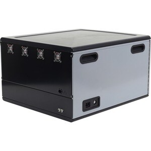 Ergotron Zip12. Type: Portable device management cabinet, Product colour: Grey, Slot width: 2.8 cm. Supported portable dev