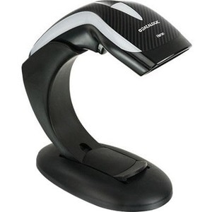 Datalogic Heron HD3130 Handheld Barcode Scanner - Cable Connectivity - Black - 270 scan/s - 1D - CCD - Stand Included