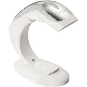 Heron HD3130 USB Kit, White (Kit includes 1D Scanner, Stand and USB Cable)