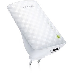 TP-Link RE200 IEEE 802.11b/g/n/ac 750 Mbit/s Wireless Range Extender - 3 x Internal Antenna(s) - 1 x Network (RJ-45) - Eth