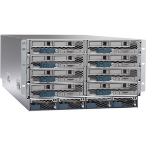 Cisco UCS 5108 Blade-Server-Gehäuse - Rackmount - 6U - 0 - 8 x Fan(s) Supported - 2 x Slot(s)