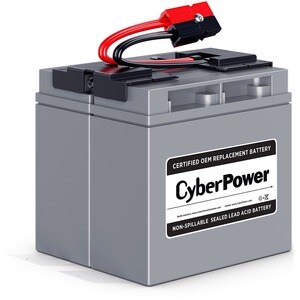 CyberPower RB12170X2A UPS Replacement Battery Cartridge for PR1500LCD - 17000 mAh - 12 V DC - Lead Acid - Leak Proof/Maint