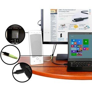 StarTech.com 6 ft 2m DisplayPort to VGA Adapter Cable with Audio - DP to VGA Converter - 1920x1200 - Cable for Monitor, Sp