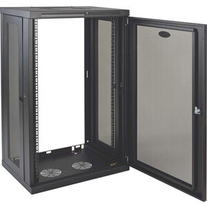 Tripp Lite by Eaton SmartRack 21U Low-Profile Switch-Depth Wall-Mount Half-Height Rack Enclosure - 21U Rack Height x 19" R