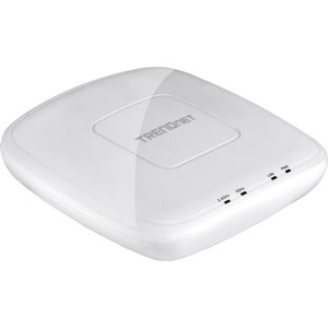 TRENDnet TEW-821DAP IEEE 802.11ac 1.17 Gbit/s Wireless Access Point - White - TAA Compliant - 2.40 GHz, 5 GHz - 4 x Intern