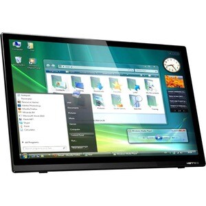 Monitor LCD Touchscreen Hannspree HT273HPB, 27"w, FHD, 16:9, angolo di visuale 178°/178° VA,VGA, HDMI,  luminosità 300cd/m