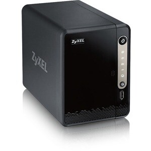 ZYXEL NAS326 2 x Total Bays NAS Storage System - Marvell ARMADA 380 Single-core (1 Core) 1.30 GHz - DDR3 SDRAM Desktop - S