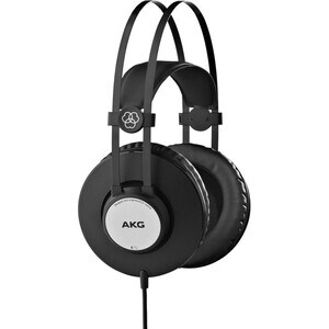 AKG K72 Closed-Back Studio Headphones - Stereo - Matte Black - Mini-phone (3.5mm) - Wired - 32 Ohm - 16 Hz 20 kHz - Over-t