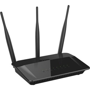 D-Link DIR-809 Wi-Fi 5 IEEE 802.11ac Ethernet Wireless Router - 2.48 GHz ISM Band - 5.73 GHz UNII Band(3 x External) - 93.
