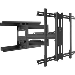 Kanto PDX650 Wall Mount for TV - Black - 1 Display(s) Supported - 75" Screen Support - 56.70 kg Load Capacity - 600 x 400,