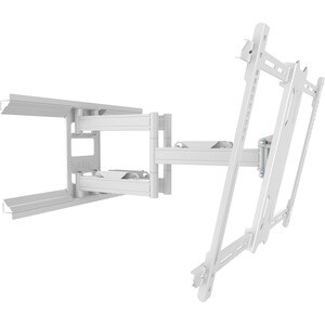 Kanto PDX650W Wall Mount for TV - White - 1 Display(s) Supported - 75" Screen Support - 125 lb Load Capacity - 600 x 400, 