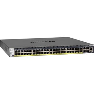 Netgear M4300 Layer 3 Switch - 48 Ports - Manageable - Gigabit Ethernet, 10 Gigabit Ethernet - 10/100/1000Base-TX, 10GBase