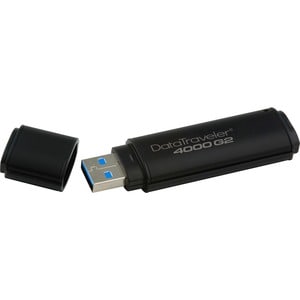 Kingston 32GB USB 3.0 DT4000 G2 256 AES FIPS 140-2 Level 3 - 32 GB - USB 3.0 - 256-bit AES