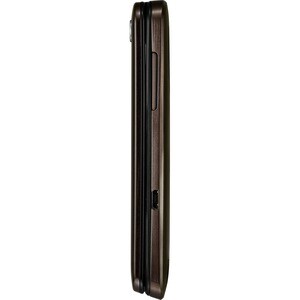 Alcatel 2012D 16 MB Feature Phone - 7.1 cm (2.8") LCD 240 x 320 - 16 MB RAM - 2G - Dark Chocolate - Bar - 2 SIM Support - 