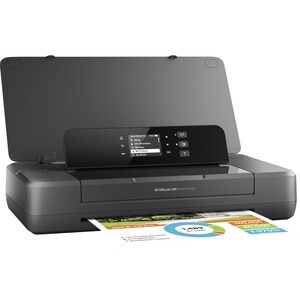 HP Officejet 200 Portable Inkjet Printer - Colour - 20 ppm Mono / 19 ppm Color - 4800 x 1200 dpi Print - Manual Duplex Pri