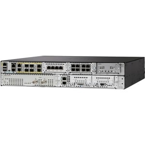 Cisco 4000 4451 Router - 4 Portas - Porta de gestão - 7 - Gigabit Ethernet - 2U - Montável sobre rack