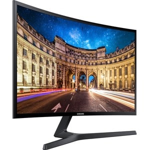 Samsung C27F398 27" Class Full HD Curved Screen LCD Monitor - 16:9 - High Glossy Black - 27" Viewable - LED Backlight - 19