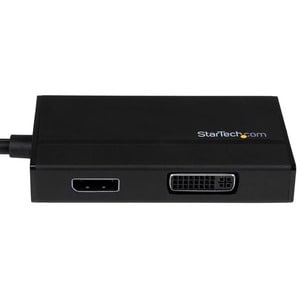 StarTech.com Travel A/V Adapter 3-in-1 HDMI to DisplayPort VGA or DVI - HDMI Adapter - 1920 x 1200 - Keep this compact ada