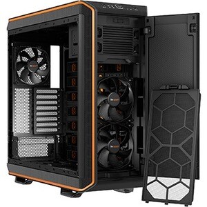 Boîtier d'ordinateur be quiet! Dark Base 900 - Noir, Orange - Aluminium, Acrylonitrile butadiène styrène (ABS), Acier - 10
