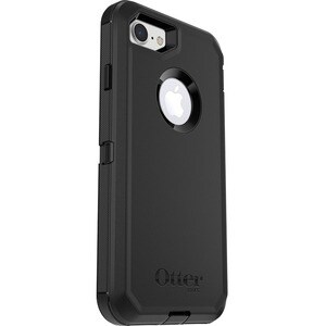 OtterBox Defender Rugged Carrying Case (Holster) Apple iPhone 8, iPhone 7, iPhone SE 2, iPhone SE 3 Smartphone - Black - D