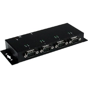 StarTech.com ICUSB2324I. Hostschnittstelle: USB 2.0 Type-B, Hub interfaces: Seriell. Produktfarbe: Schwarz, Gehäusemateria