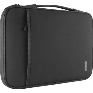 Belkin Tasche (Sleeve) für 27,9 cm (11 Zoll) Apple, Google, Microsoft Chromebook, Notebook, Tablet - Schwarz - Neopren, Fl