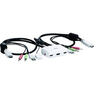 TRENDnet TK-215I Analog KVM-Switchbox - 2 Computer - 1 Lokaler Benutzer(n) - 2 Remote-Benutzer(n) - Full HD - 1920 x 1080 
