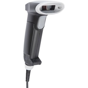 Dispositivo de mano Escaner de código de barras Opticon OPR3201 - Negro - Cable Conectividad - 100 escaneo(s) - 1D - Láser