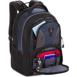Wenger Cobalt 27343060 Carrying Case (Backpack) for 15.6" to 16" Notebook - Blue Gray - Polyester, Polyvinyl Chloride (PVC