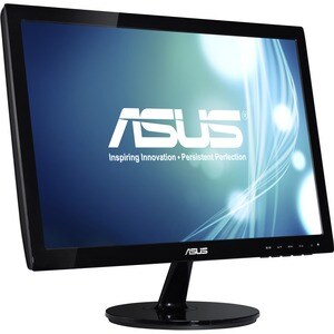 Asus VS197DE WXGA LCD Monitor - 16:9 - Black - 47 cm (18.5") Viewable - LED Backlight - 1366 x 768 - 16.7 Million Colours 