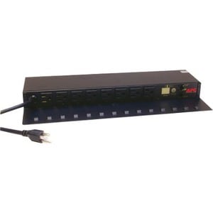 APC by Schneider Electric Rack PDU, Switched, 1U, 15A, 100/120V, (8)5-15 - Switched - NEMA 5-15P - 8 x NEMA 5-15R - 100 V,