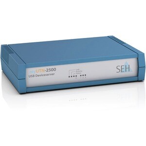 SEH myUTN-2500 Device Server - Verdrilltes - 1 x Netzwerk (RJ-45) - 3 x USB - 10/100/1000Base-T - Gigabit-Ethernet